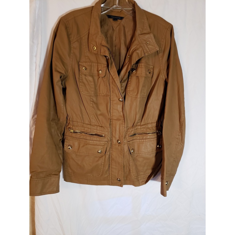 Women's Tommy Hilfiger Light Brown Jacket Size M